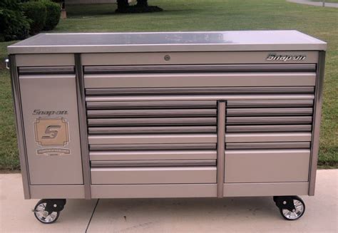 stainless steel snap on tool box top|snap on rolling tool boxes.